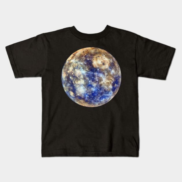 Sputnik color Kids T-Shirt by happyantsstudio